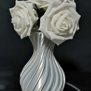 Selyemfény � Modern Geometrikus Váza - otthon & életmód - virágdekoráció - virágtartó - váza - Meska.hu