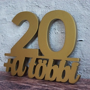 20 +a többi születésnapi tortadísz / hűtőmágnes Humoros tortadekoráció -  - Meska.hu