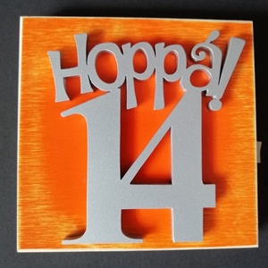 Hoppá 14, 14. születésnapi humoros tortadísz /hűtőmágnes Tortadekoráció Születésnapi tortadísz - otthon & életmód - konyhafelszerelés, tálalás - sütés, főzés - sütidísz - Meska.hu