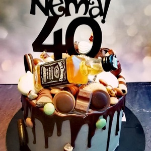 Nemá40! 40. születésnapi humoros tortadísz /hűtőmágnes Tortadekoráció Születésnapi tortadísz - otthon & életmód - konyhafelszerelés, tálalás - sütés, főzés - sütidísz - Meska.hu