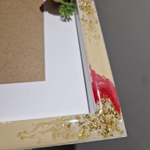 Esküvői, fotós szülőköszöntő box epoxyval - esküvő - emlék & ajándék - szülőköszöntő ajándék - Meska.hu