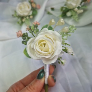 Koszorúslány csuklódísz gyöngysoros  karkötő - esküvő - ékszer - karkötő & csuklódísz - Meska.hu