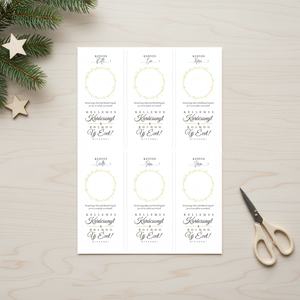 Karácsonyi ajándékkísérő/mini ajándék bonbonhoz - művészet - grafika & illusztráció - digitális - Meska.hu