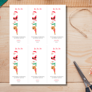 Ajándékkísérő/mini ajándék csokihoz - nyomtatható - művészet - grafika & illusztráció - digitális - Meska.hu