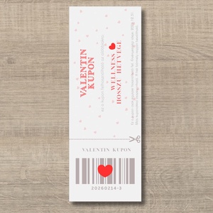 Letölthető Valentin-napi kupongyűjtemény - személyre szabható feliratokkal - művészet - grafika & illusztráció - digitális - Meska.hu