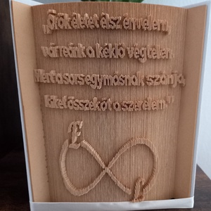 Egyedi kéréssel keress bizalommal! Könyvszobor esküvőre, nászajándéknak, akár meghívó alapján., Otthon & Életmód, Dekoráció, Asztal és polc dekoráció, Könyvszobor, Papírművészet, MESKA