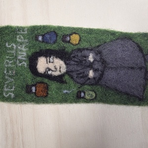 Tűnemezelt Perselus Pitonos/ Severus Snape-es könyvnelző - Meska.hu