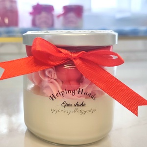 Eper shake - otthon & életmód - gyertya, illat, aroma - gyertya - Meska.hu