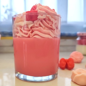 Eper shake - otthon & életmód - gyertya, illat, aroma - gyertya - Meska.hu