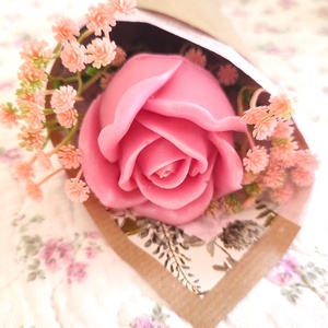 Rose - rózsaszál csokor - otthon & életmód - gyertya, illat, aroma - gyertya - Meska.hu