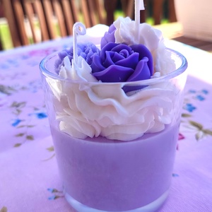 Lavender dream - otthon & életmód - gyertya, illat, aroma - gyertya - Meska.hu