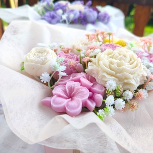 Pastell rose box - otthon & életmód - gyertya, illat, aroma - gyertya - Meska.hu
