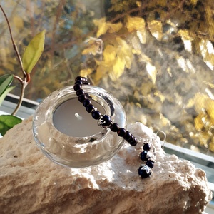 Lila Hercegnő  Hematit ékszerszett a harmónia és nőiesség jegyében - ékszer - ékszerszett - Meska.hu