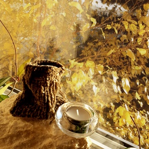 Puha zsenília mala zsák  Mohahang (Mohazöld) - otthon & életmód - dekoráció - spiritualitás - mala - Meska.hu