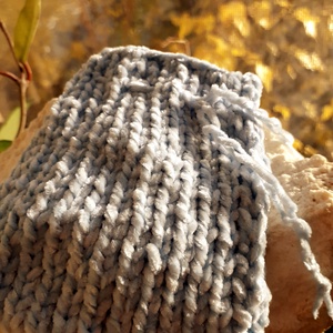 Puha zsenília mala zsák  Hajnalpára (Világoskék) - otthon & életmód - dekoráció - spiritualitás - mala - Meska.hu