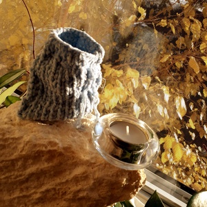 Puha zsenília mala zsák  Hajnalpára (Világoskék) - otthon & életmód - dekoráció - spiritualitás - mala - Meska.hu