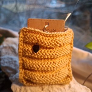 Zsákbamacska � Pamut ékszertartó meglepetés fülbevalóval Napöböl - ékszer - fülbevaló - lógó fülbevaló - Meska.hu