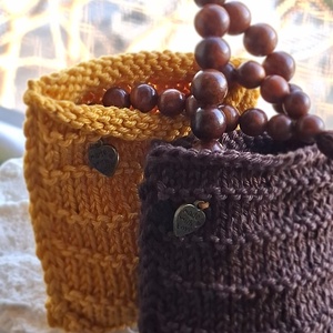 Aranyderű � kézzel kötött-horgolt pamut ékszerdoboz - ékszer - ékszertartó - ékszerdoboz - Meska.hu