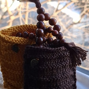 Földölelés � kézzel kötött-horgolt pamut ékszerdoboz - ékszer - ékszertartó - ékszerdoboz - Meska.hu