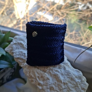 Éjderű � kézzel kötött-horgolt pamut ékszerdoboz, Ékszer, Ékszertartó, Ékszerdoboz, Kötés, Horgolás, MESKA