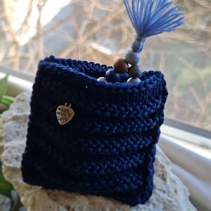 27 szemes fa mala karkötő � Téli színekben (8mm) - otthon & életmód - dekoráció - spiritualitás - mala - Meska.hu