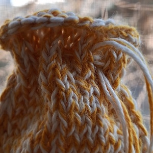 Mala tároló tasak � Sárga melírozott - otthon & életmód - dekoráció - spiritualitás - mala - Meska.hu