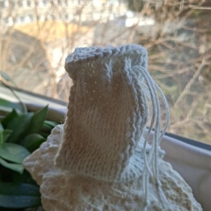 Mala tároló tasak � Fehér natúr - Meska.hu