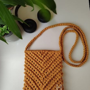 Makramé táska - Meska.hu