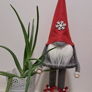 Karácsonyi manó  - karácsony - karácsonyi lakásdekoráció - karácsonyi manók, figurák - Meska.hu