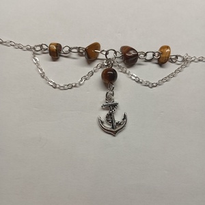 Ásványos choker medállal - esküvő - ékszer - nyaklánc - Meska.hu