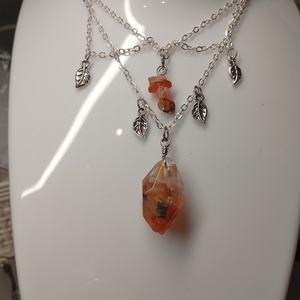 Ásványos choker , Esküvő, Ékszer, Nyaklánc, Ékszerkészítés, Gyöngyfűzés, gyöngyhímzés, MESKA