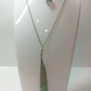 Ásványos 2in1 nyaklánc  - ékszer - nyaklánc - hosszú nyaklánc - Meska.hu