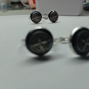 Szent Benedek gyűrű  - ékszer - gyűrű - üveglencsés gyűrű - Meska.hu