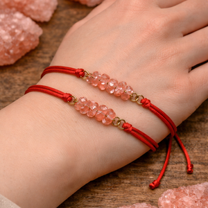 Ásványos karkötő  - ékszer - karkötő - ásványkarkötő - Meska.hu