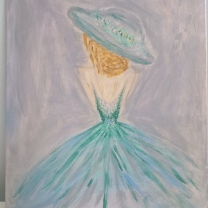 Hidden Grace, Művészet, Festmény, Akril, Festészet, MESKA