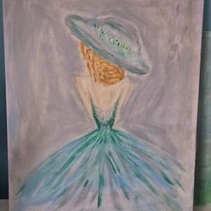 Hidden Grace - művészet - festmény - akril - Meska.hu