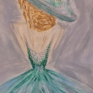 Hidden Grace - művészet - festmény - akril - Meska.hu