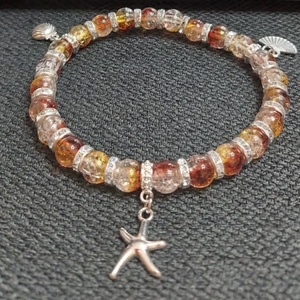 Tenger charm karkötő - ékszer - karkötő - gyöngyös karkötő - Meska.hu