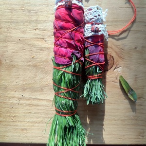 Belső hang - gyógynövény füstölő szett - otthon & életmód - dekoráció - spiritualitás - füstölő és füstölőtartó - Meska.hu