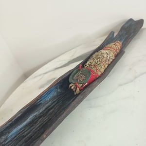 Végtelen kék füstölőtartó - Meska.hu