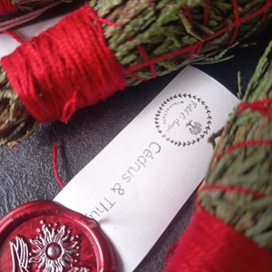 Cédrus - Thuja füstölő  - élelmiszer - fűszer - Meska.hu