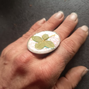 Szerencsehozó gyűrű  - Meska.hu