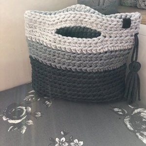 Horgolt t�ska - táska & tok - bevásárlás & shopper táska - kenyeres zsák - Meska.hu