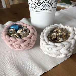 Toj�s alakú kosárka - otthon & életmód - tárolás & rendszerezés - tárolókosár - Meska.hu