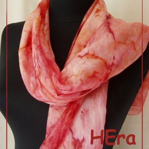 Vadnarancs hernyóselyem sál -  - Meska.hu