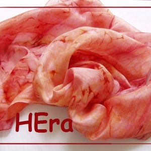 Vadnarancs hernyóselyem sál - Meska.hu