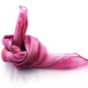 Pink hernyóselyem kendő - ruha & divat - sál, sapka, kendő - kendő - Meska.hu
