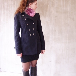 Színátmenetes ombre horgolt csipke möbiusz stóla kepp -  - Meska.hu