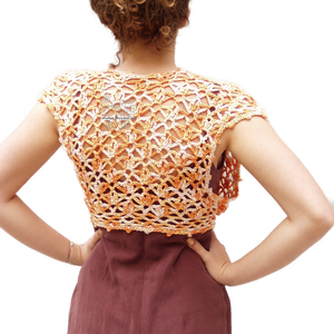 Narancs csipke bolero -  - Meska.hu