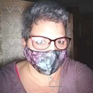 Maszk hernyóselyemből, szájmaszk ünnepi alkalomra, mosható maszk  - női - női - Meska.hu